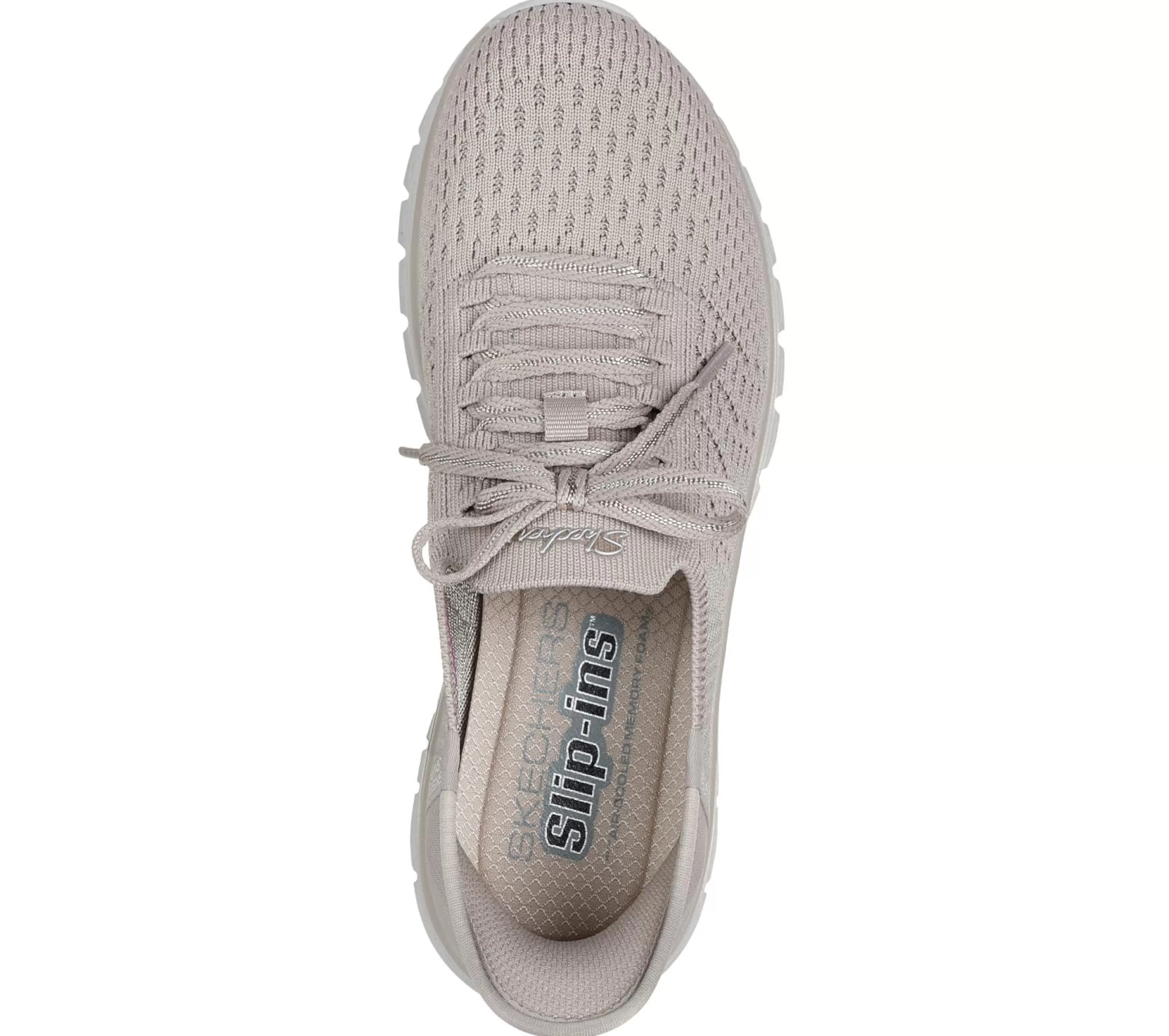 Calçado Sem Atacadores | Hands Free Slip-Ins | SKECHERS Slip-ins: Graceful - First Blush TAUPE