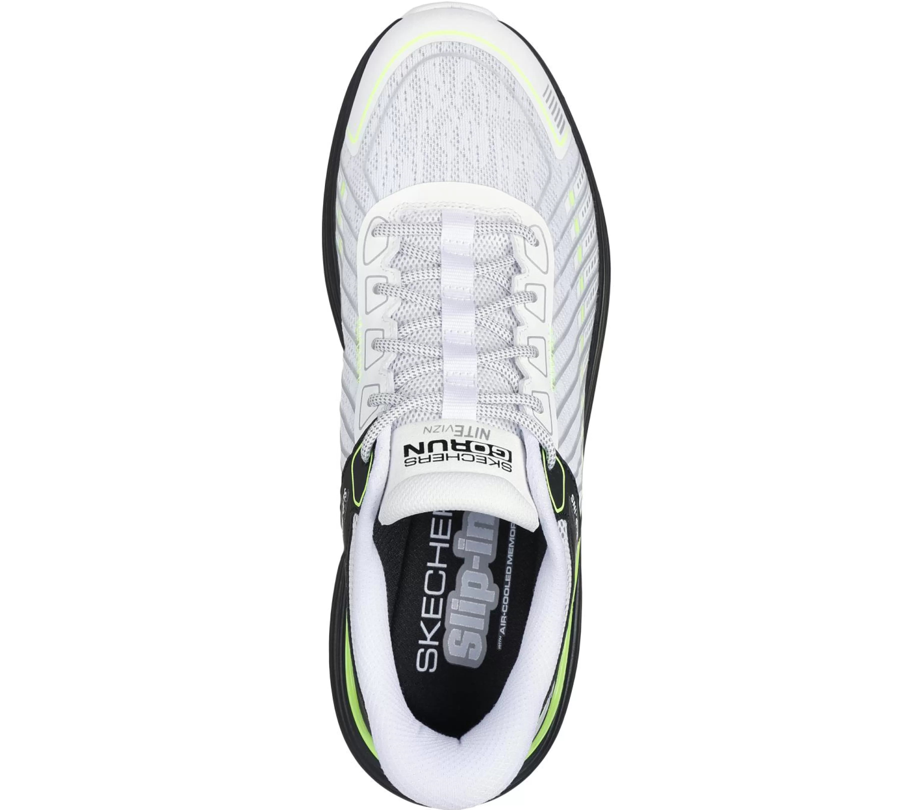 Calçado Sem Atacadores | Hands Free Slip-Ins | SKECHERS Slip-ins: Max Cushioning Suspension BRANCO / PRETO