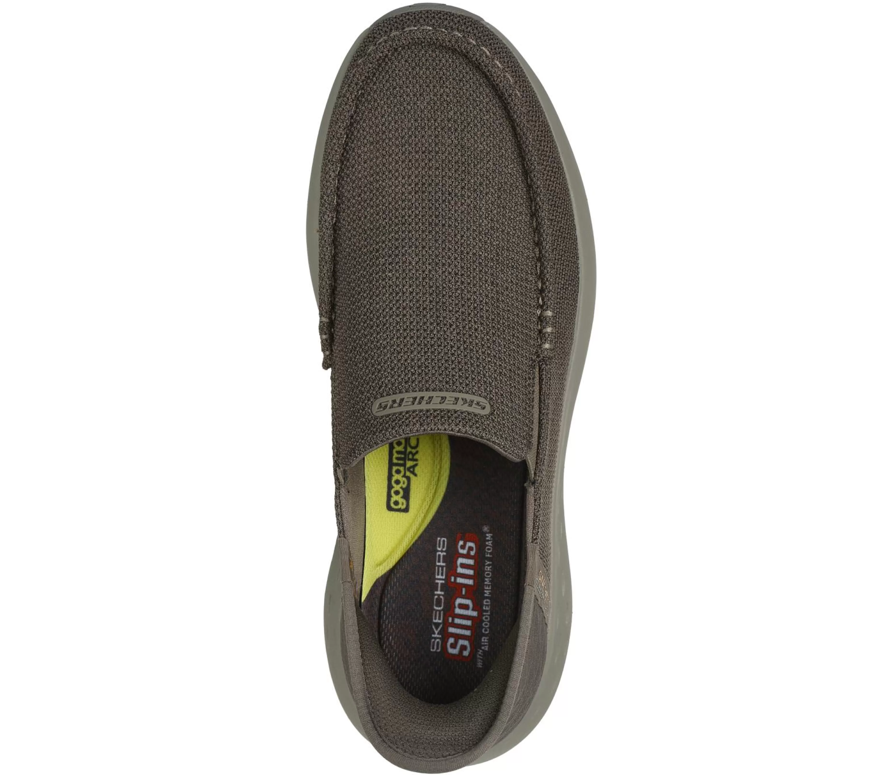 Sapatos Em Tela | Sapato De Vela | SKECHERS Slip-ins RF: Parson - Ralven TAUPE