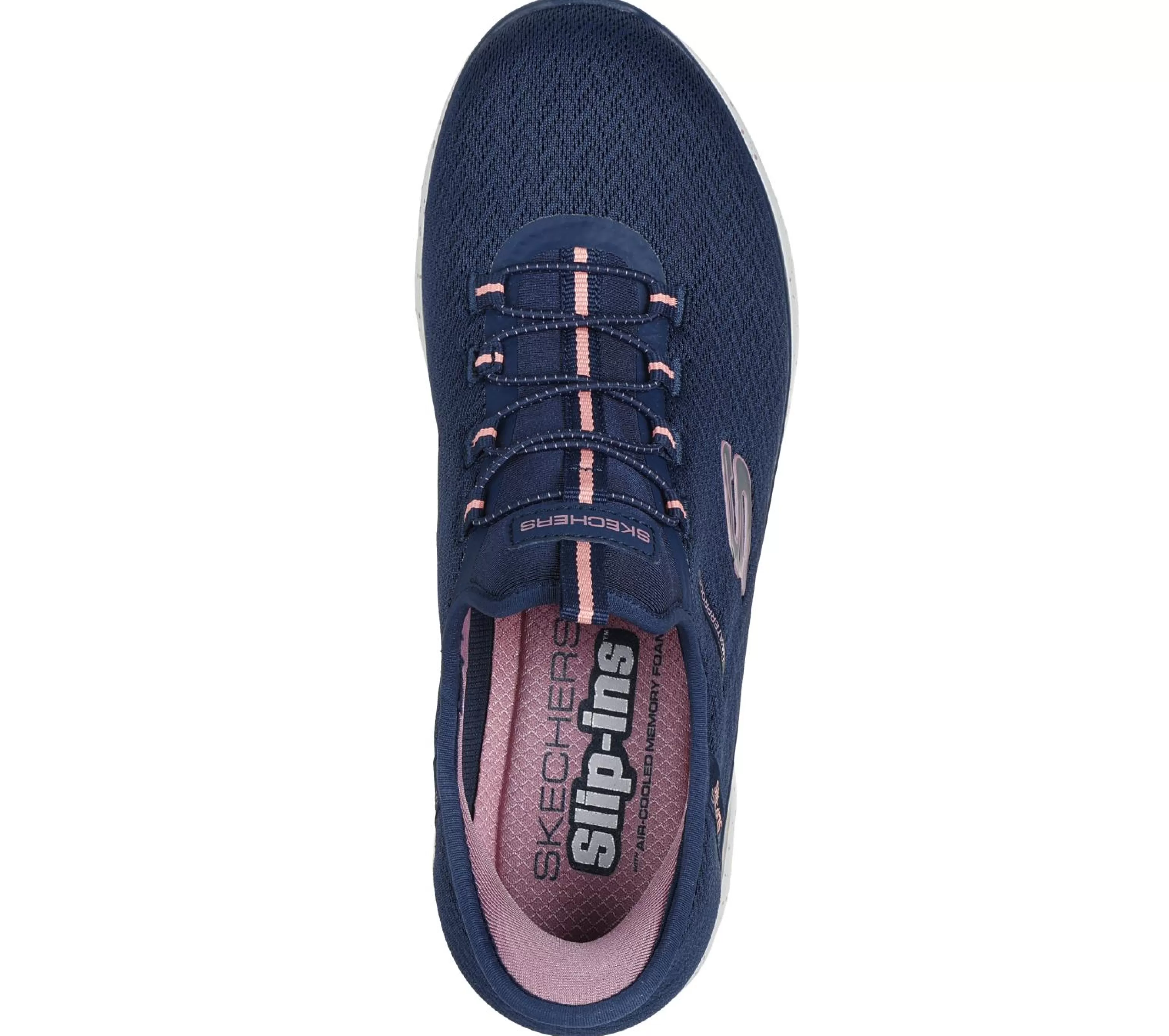 Calçado Sem Atacadores | Hands Free Slip-Ins | SKECHERS Slip-ins Waterproof: Summits - Best Choice NAVY / CORAL