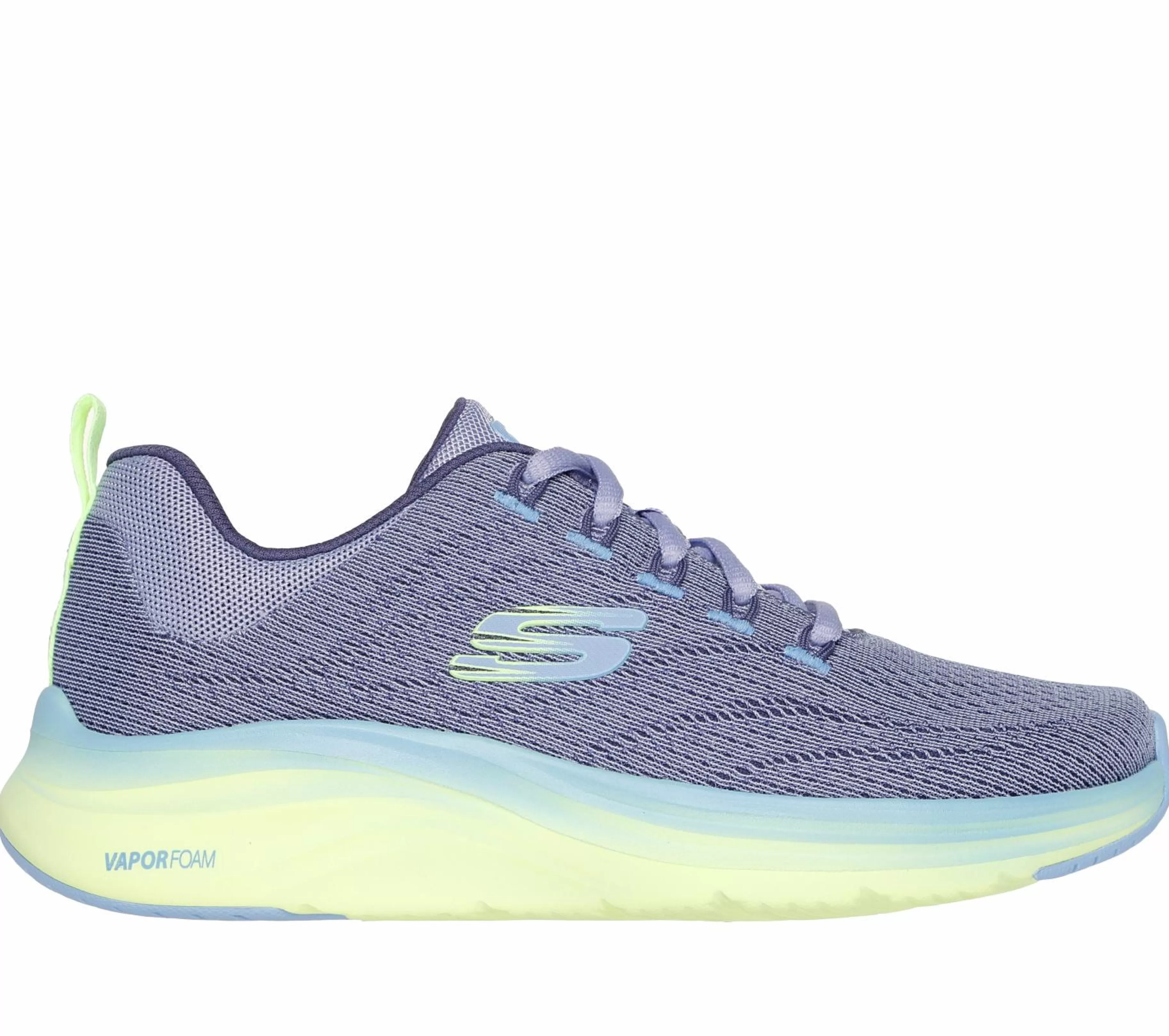 Com Atacadores | Sapatilhas | SKECHERS Vapor Foam - Summer Journey ROXO / MULTICOR