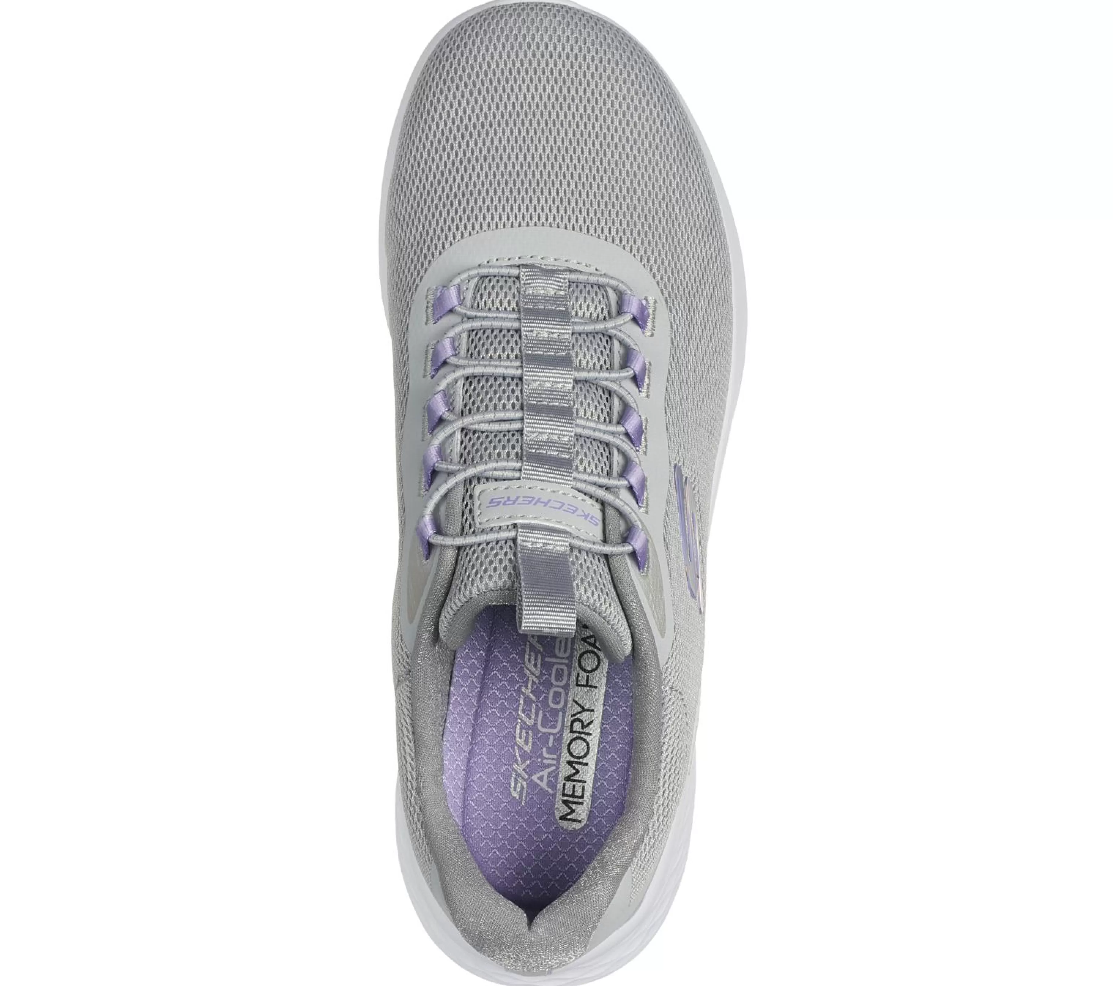 Com Atacadores | Calçado Sem Atacadores | SKECHERS Skech-Lite Pro - Glimmer Me CINZENTO / LAVANDA