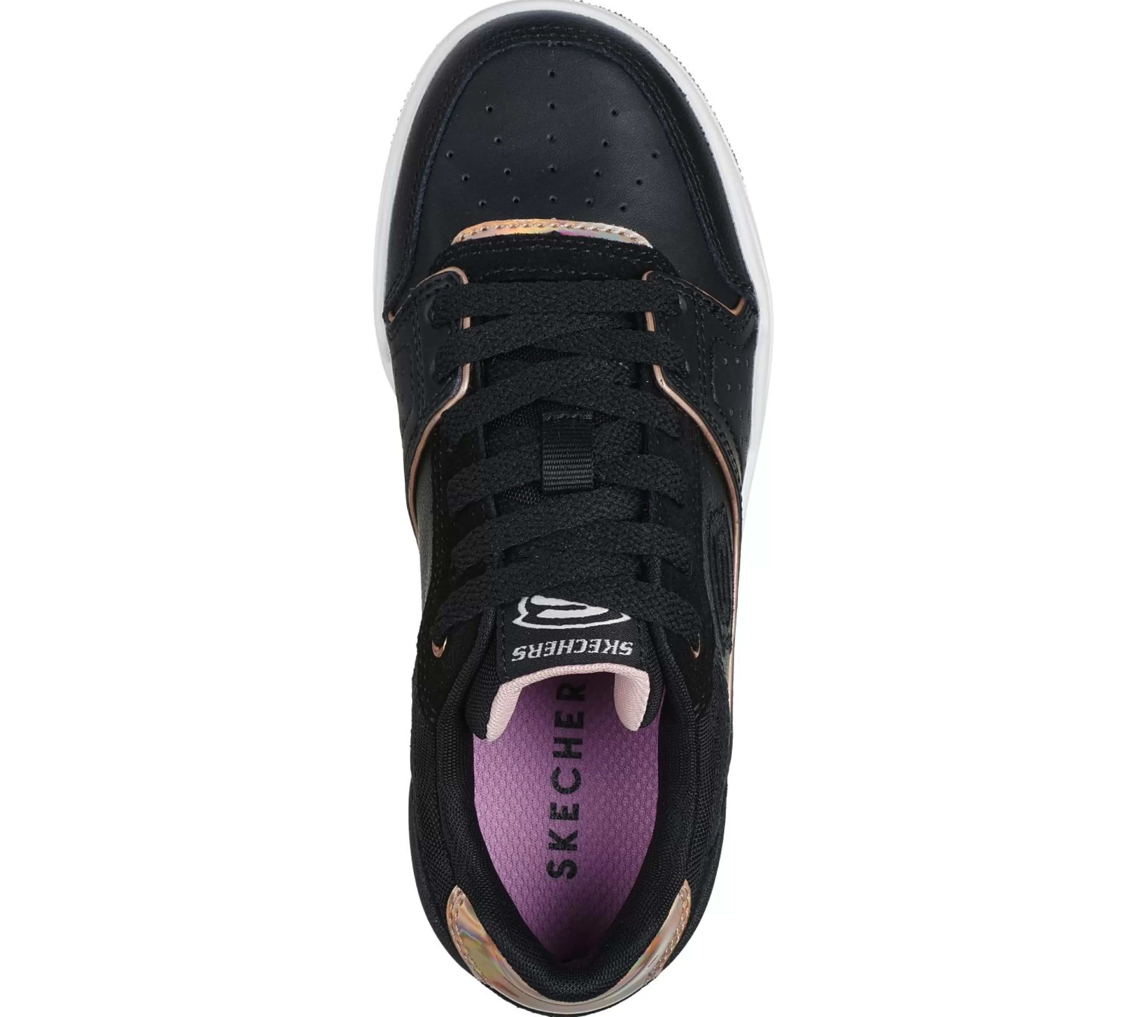 Sapatilhas | SKECHERS SKX-228 - Cool Class PRETO / DOURADO ROSA