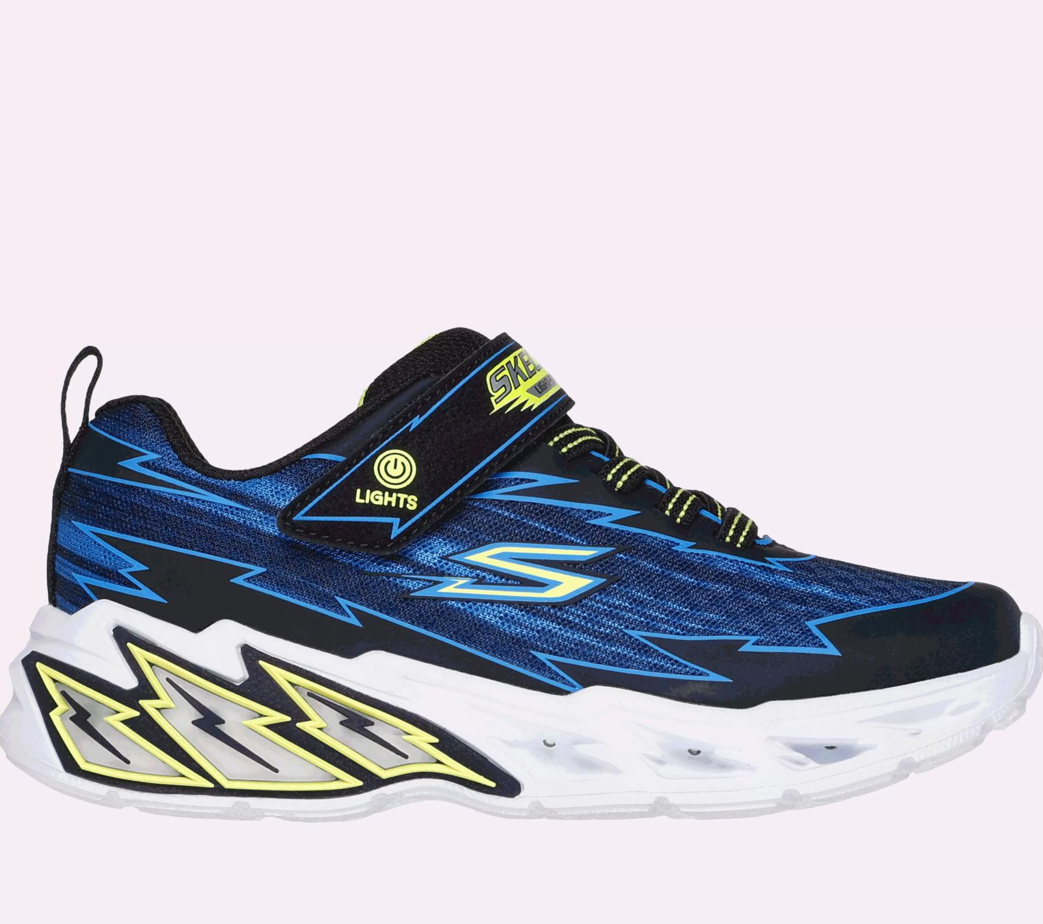 Sapatilhas | SKECHERS S-Lights: Light Storm 2.0 - Bolt-Brights PRETO / AZUL