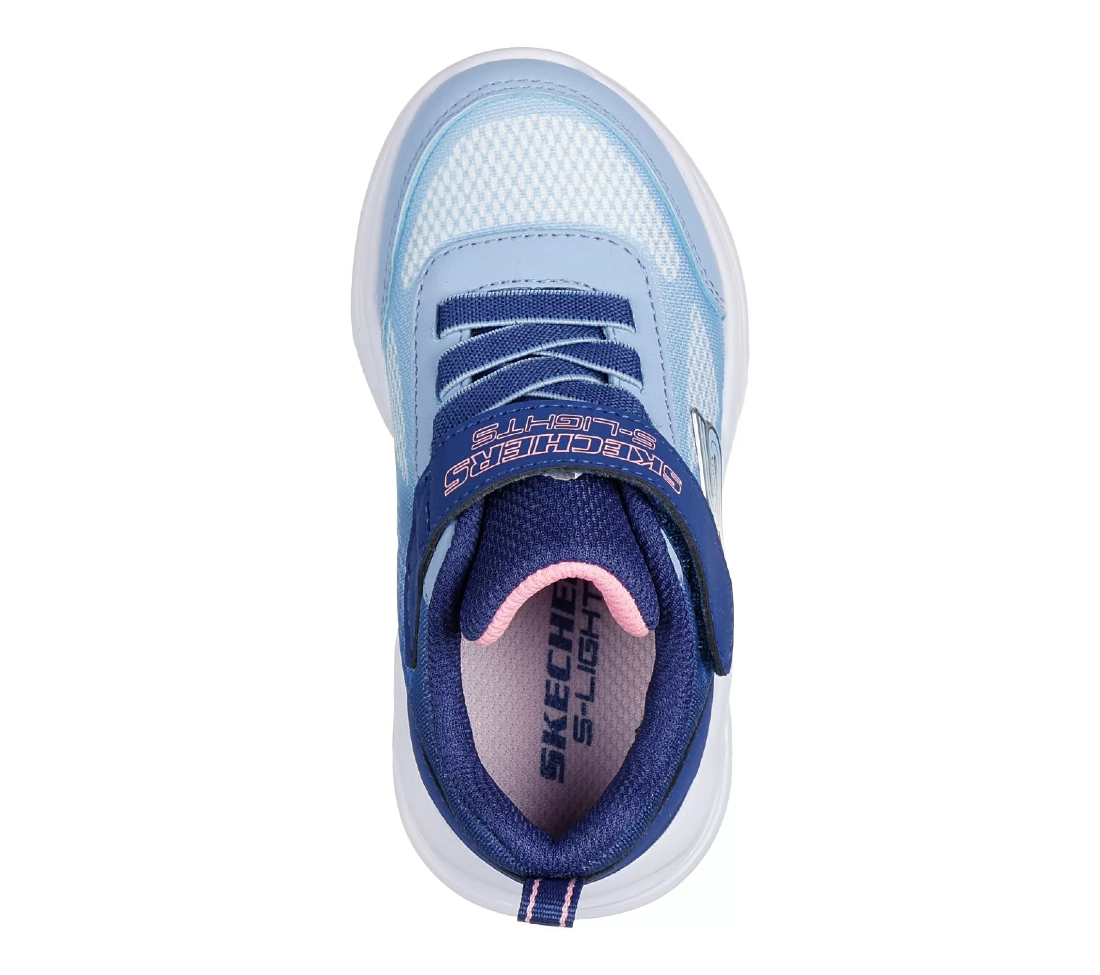 Sapatilhas | SKECHERS S-Lights: Sola Glow - Ombre Deluxe NAVY / AZUL CLARO