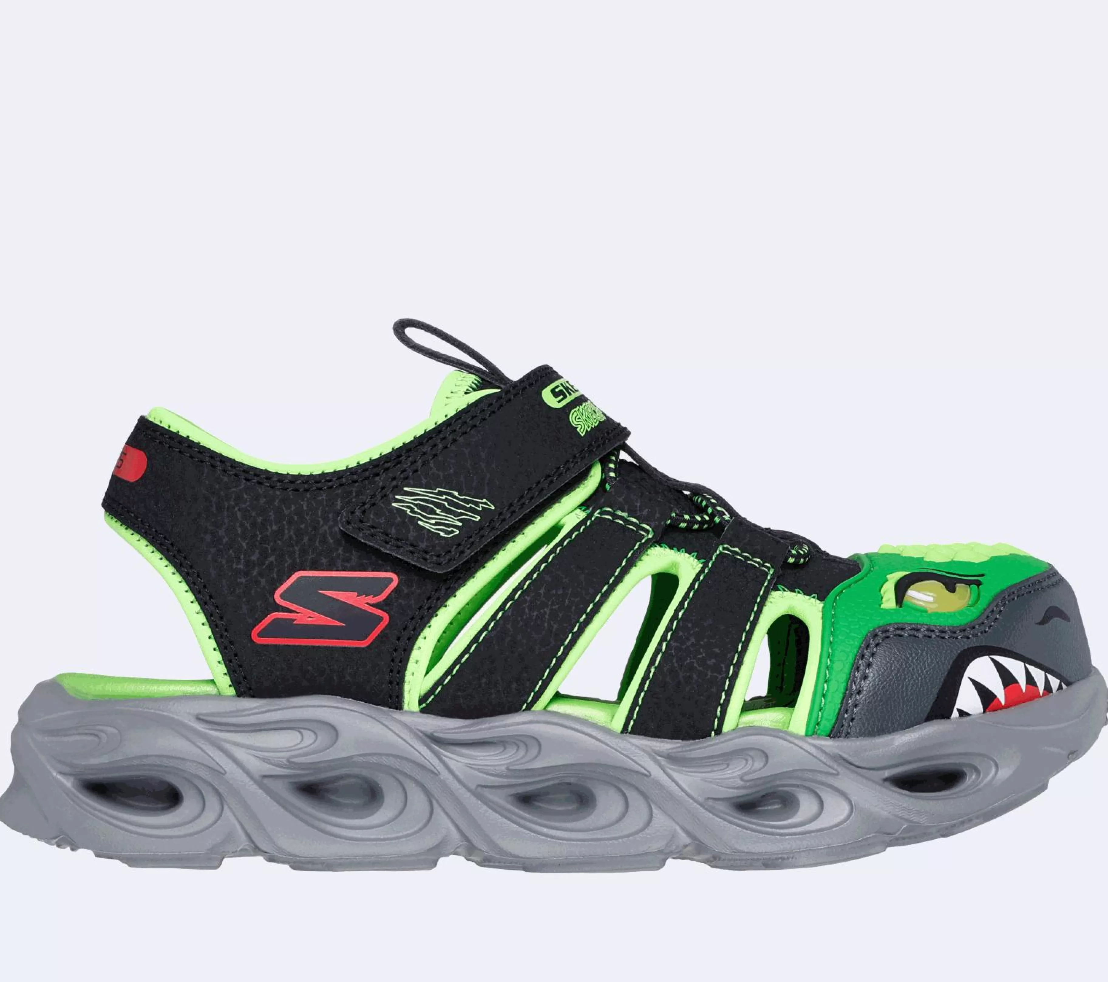 Sandálias | SKECHERS S-Lights: Thermo-Flash - Hydro-Flare PRETO / LIMA