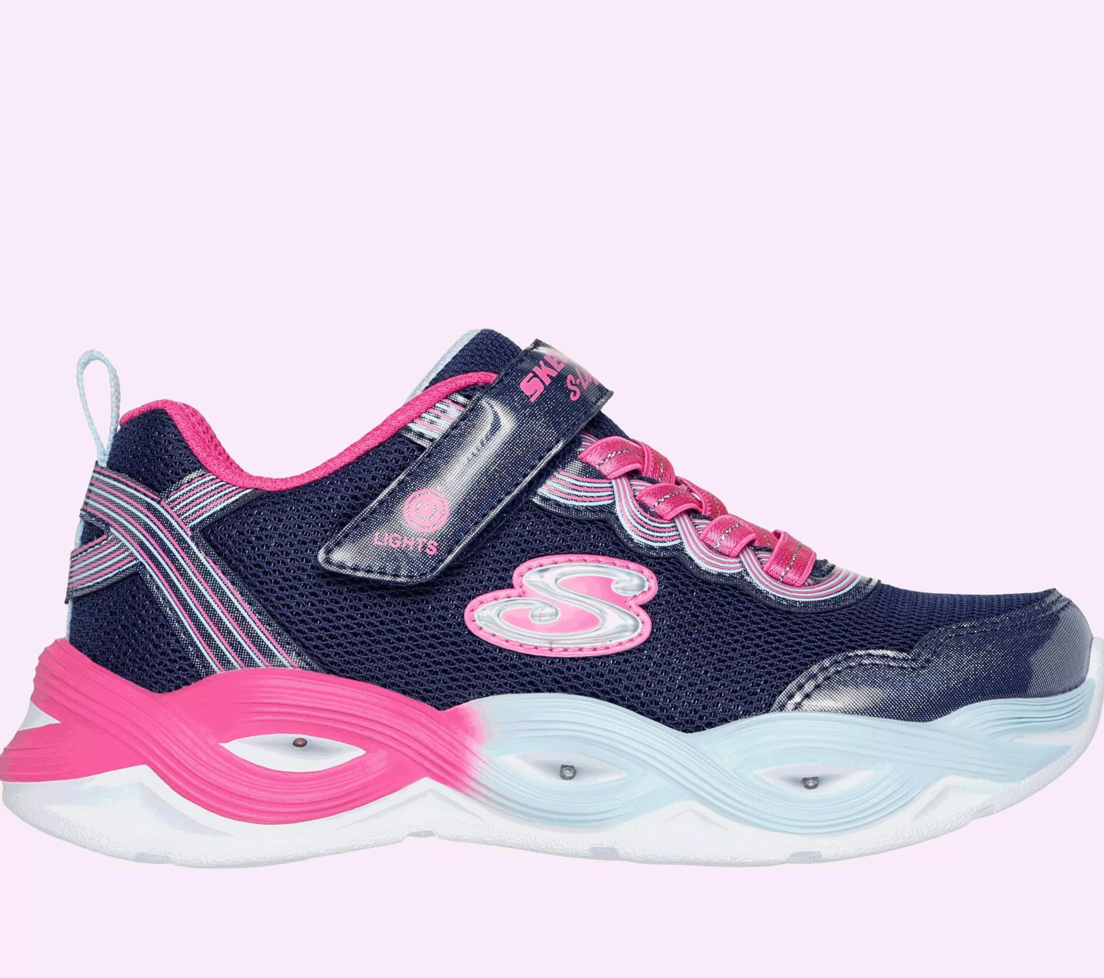 Sapatilhas | SKECHERS S-Lights: Twisty Glow NAVY / MULTICOR