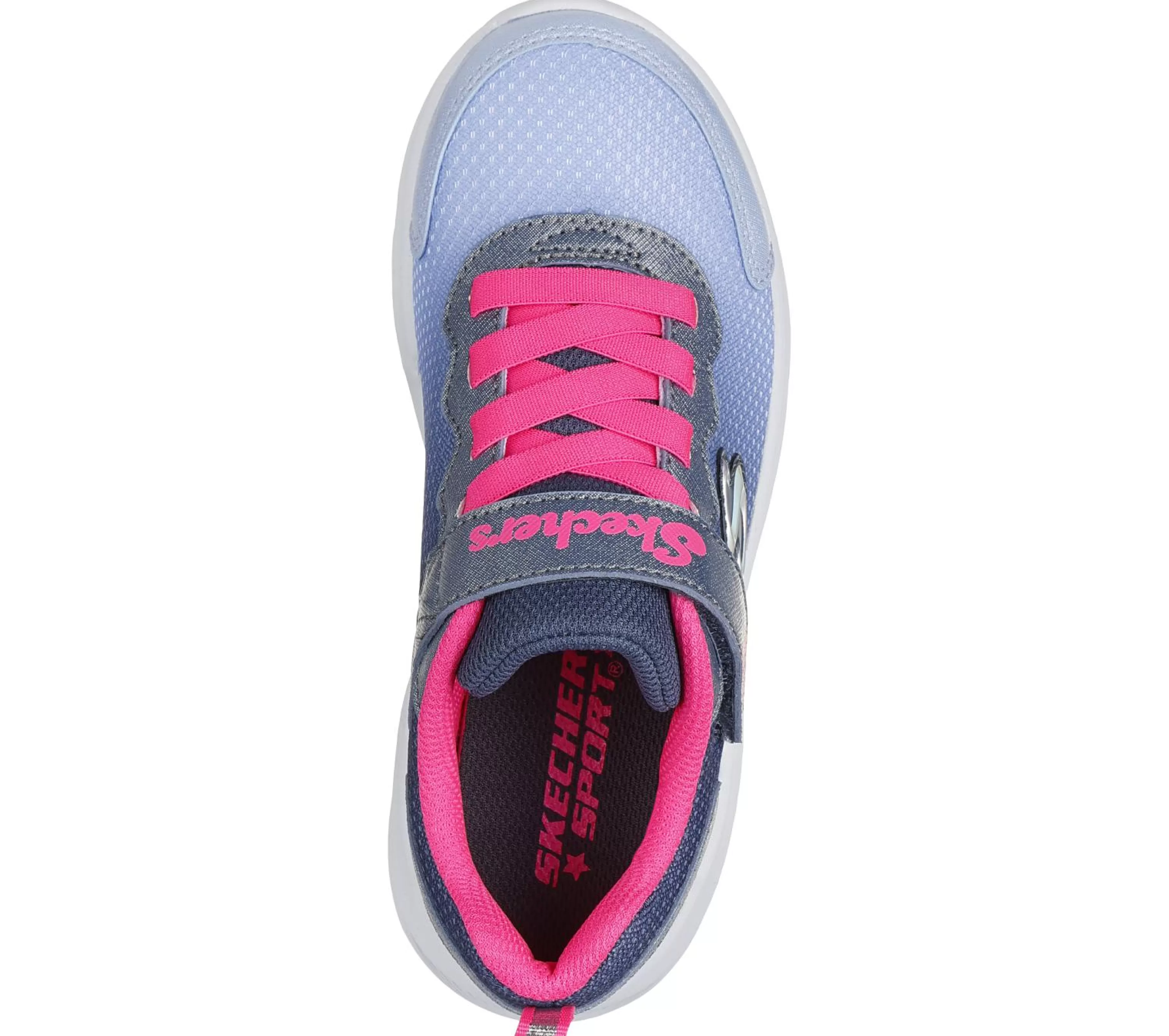 Calçado Sem Atacadores | Sapatilhas | SKECHERS Sole Swifters - Cutie Walk NAVY / ROSA CHOQUE