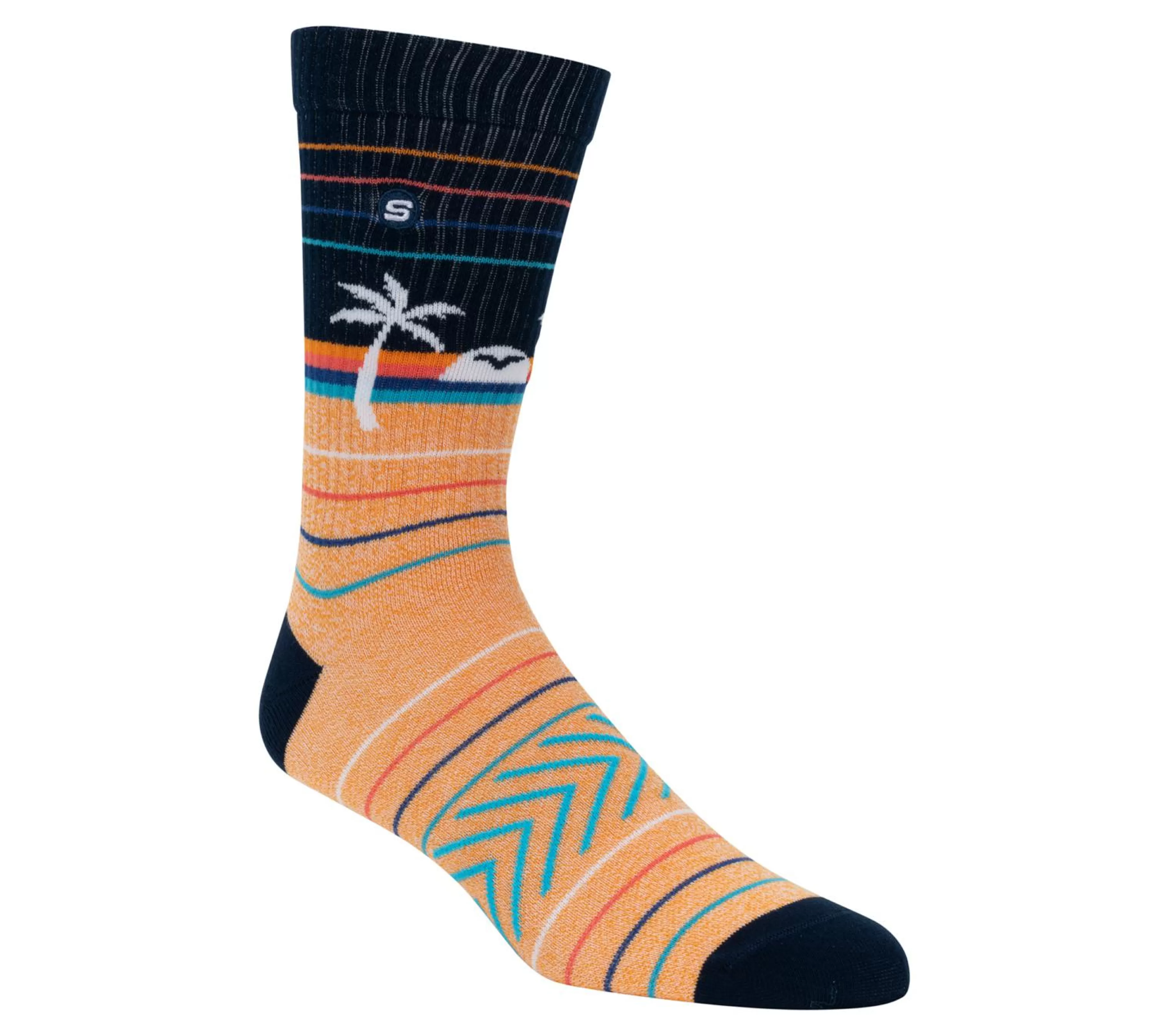 Meias | Acessórios | SKECHERS Sunset Crew Socks - 1 Pair MULTICOR