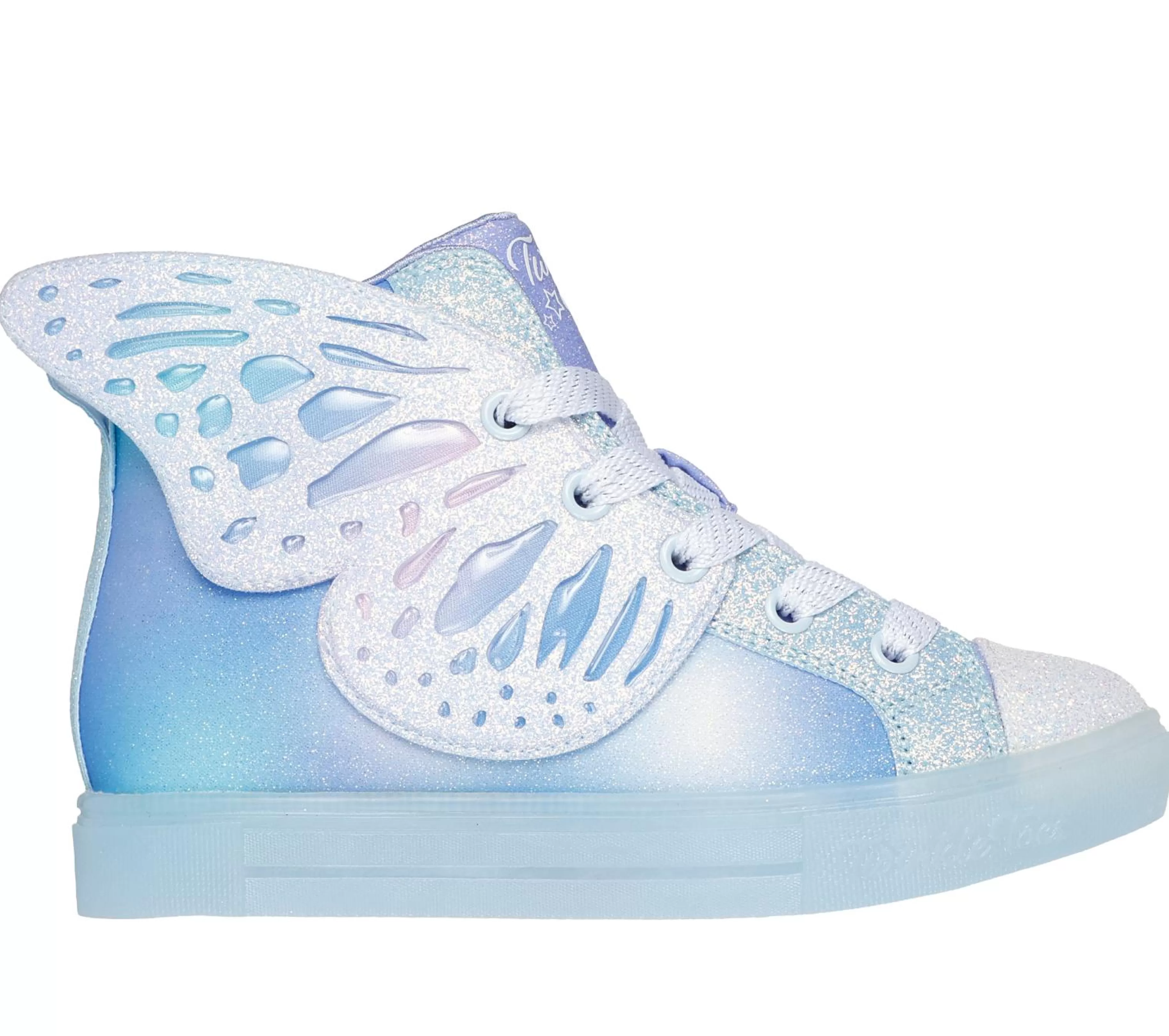 Com Atacadores | Luzes | SKECHERS Twinkle Toes: Twinkle Sparks Ice VIOLETA / MULTICOR