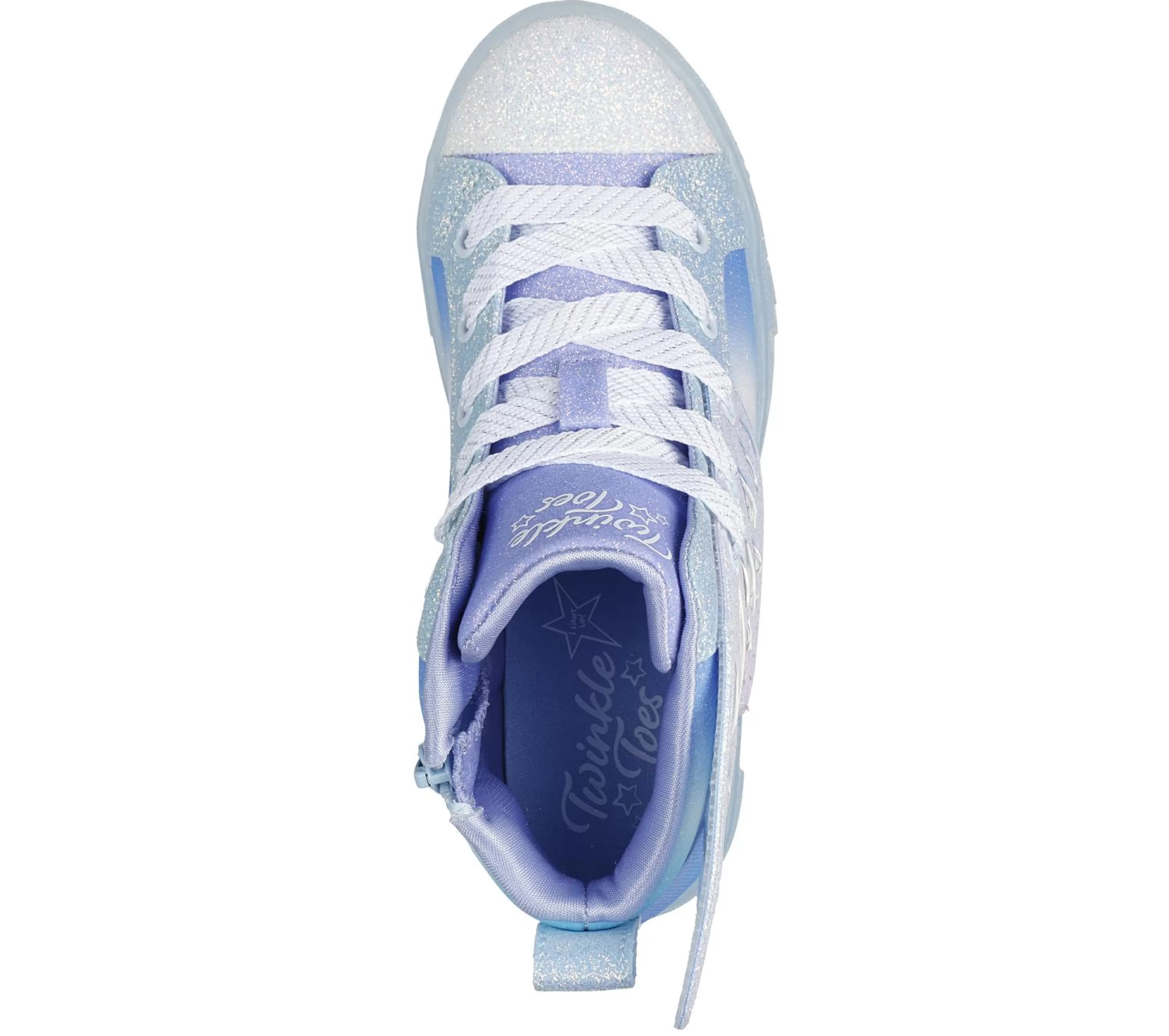 Com Atacadores | Luzes | SKECHERS Twinkle Toes: Twinkle Sparks Ice VIOLETA / MULTICOR