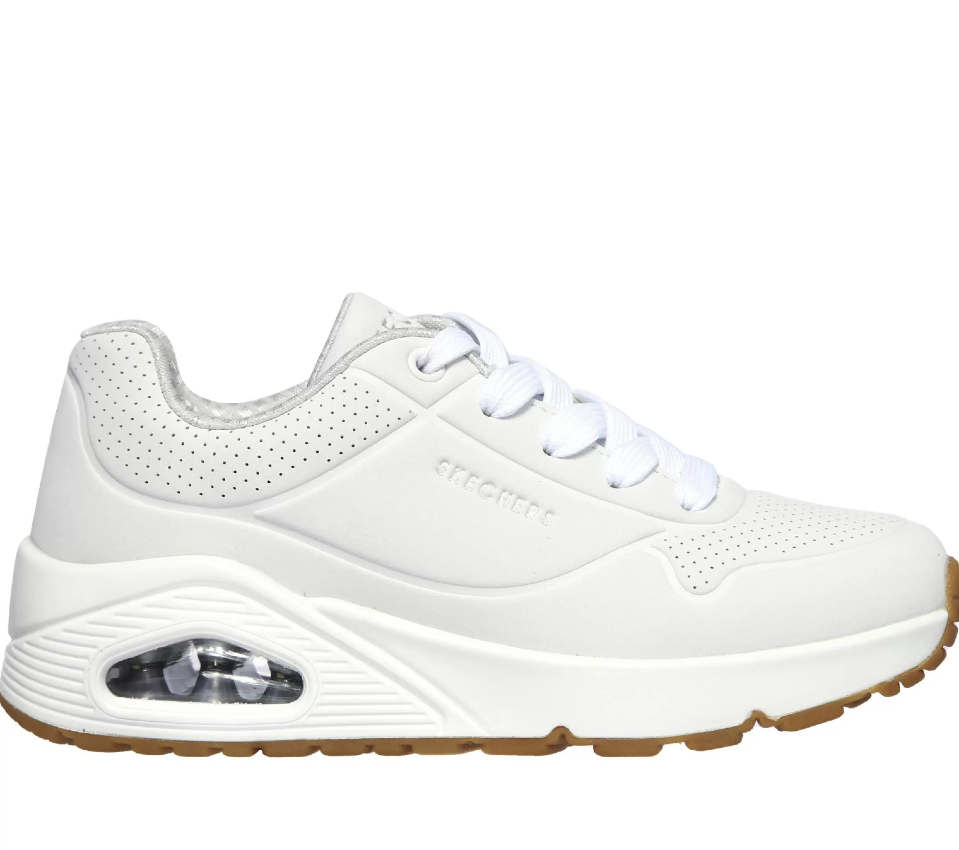 Com Atacadores | Sapatilhas | SKECHERS Uno - Stand On Air BRANCO