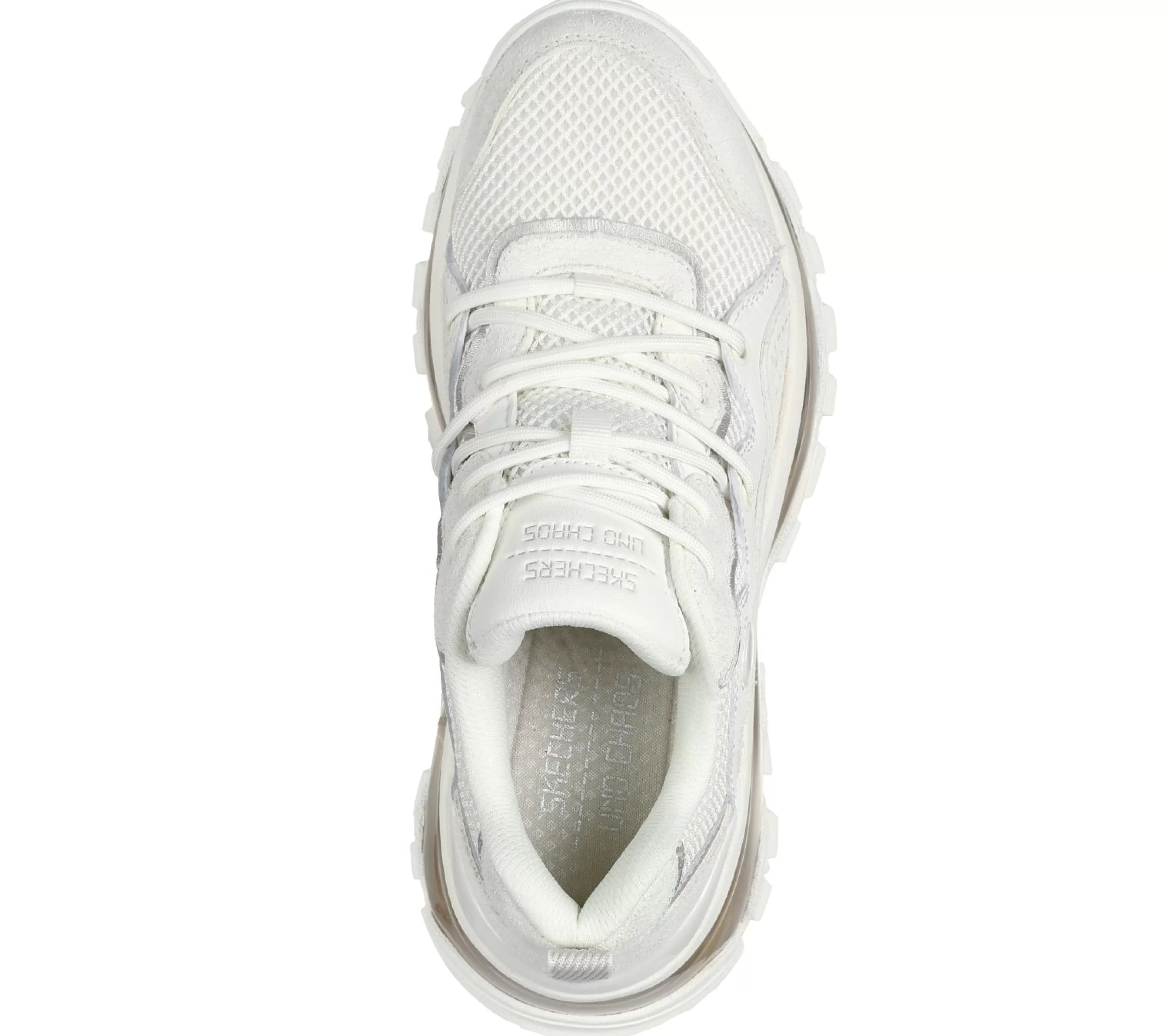 Com Atacadores | Sapatilhas Casuais | SKECHERS Uno Chaos BRANCO