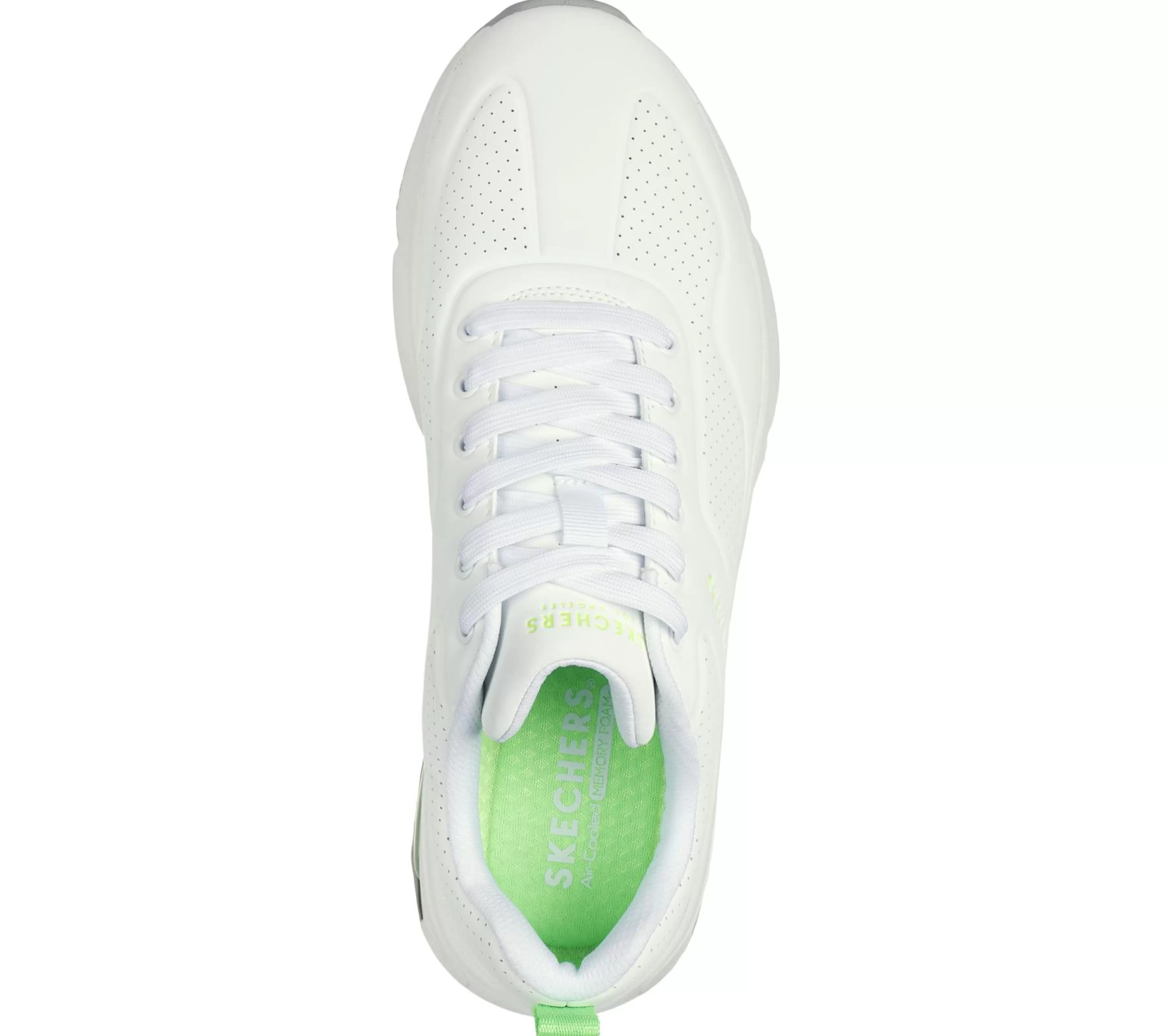 Sapatos Com Atacadores | Sapatilhas Casuais | SKECHERS Uno Evolve - Infinite Air BRANCO