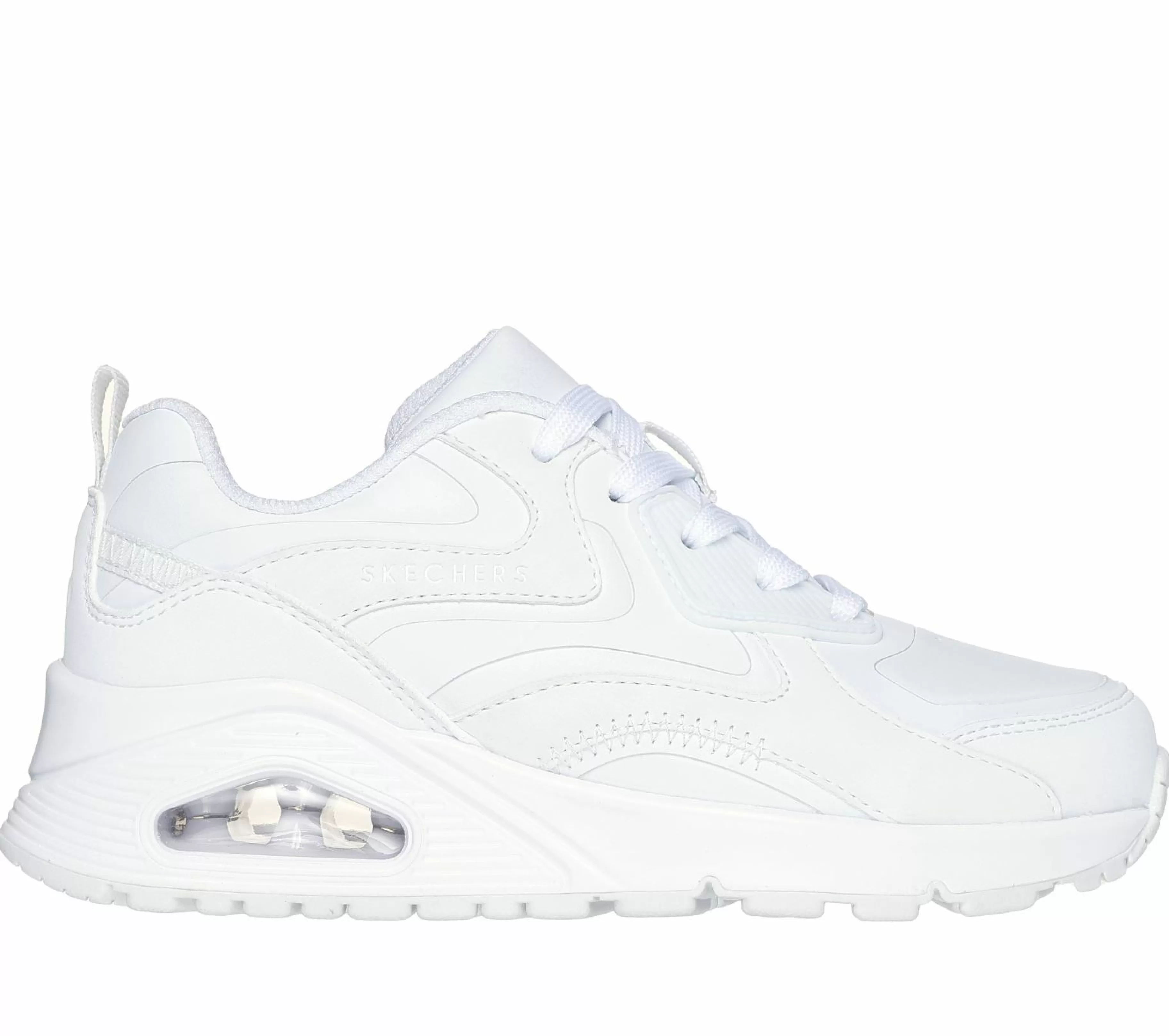 Com Atacadores | Sapatilhas | SKECHERS Uno Gen1 - Color Surge BRANCO