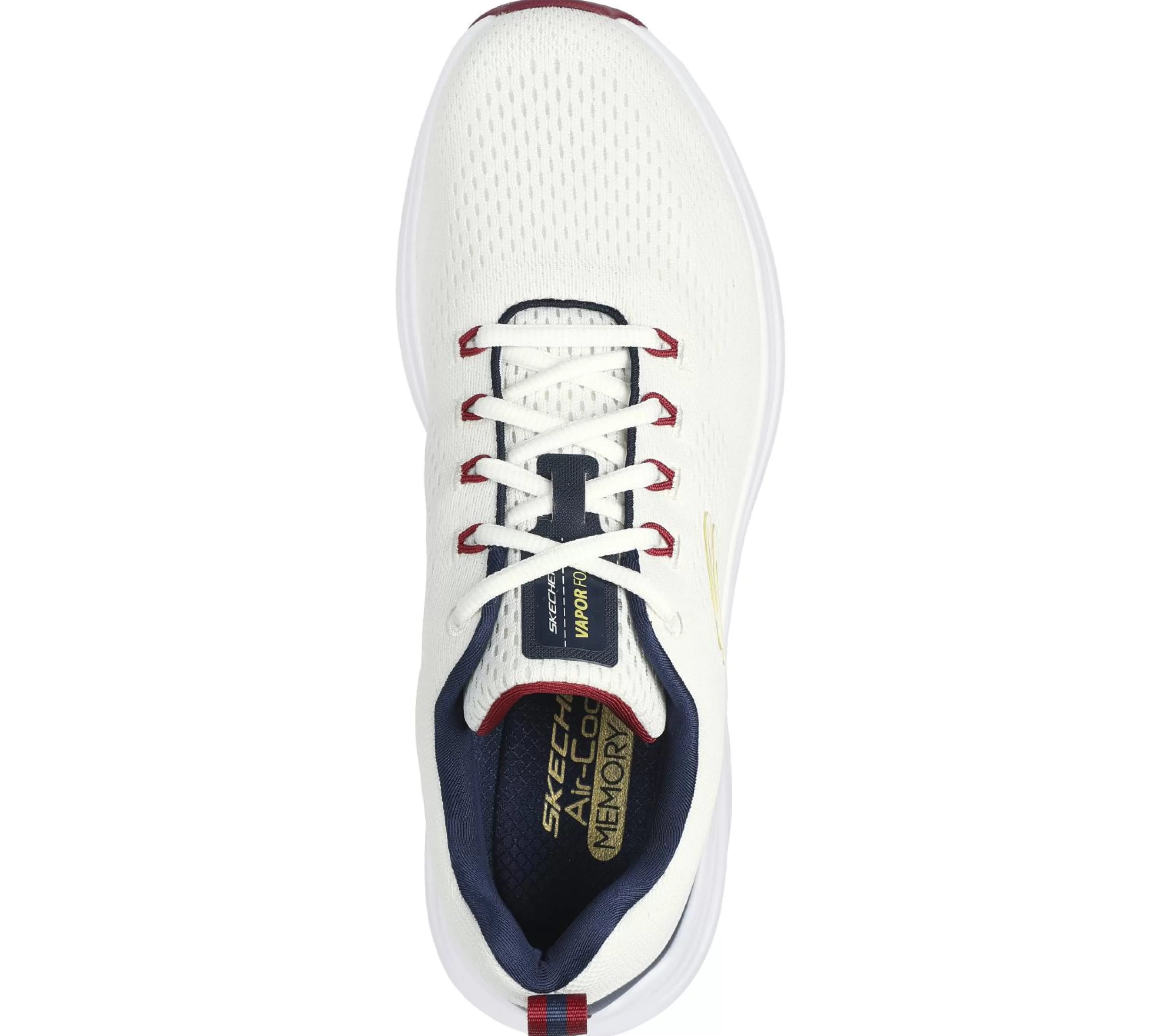 Sapatos Com Atacadores | Sapatilhas | SKECHERS Vapor Foam BRANCO / NAVY