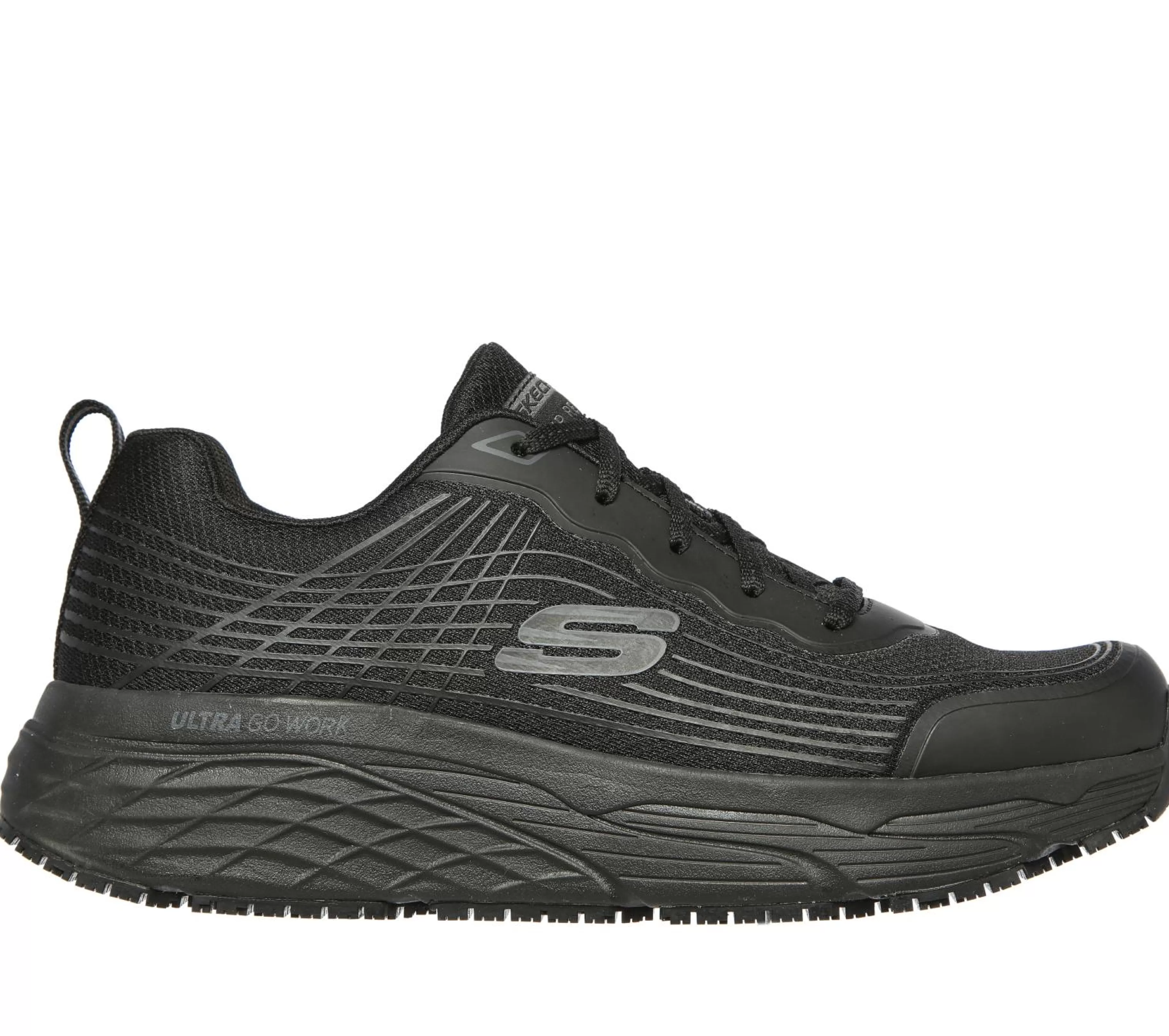 Work & Safety | SKECHERS Work: Max Cushioning Elite SR - Rytas PRETO