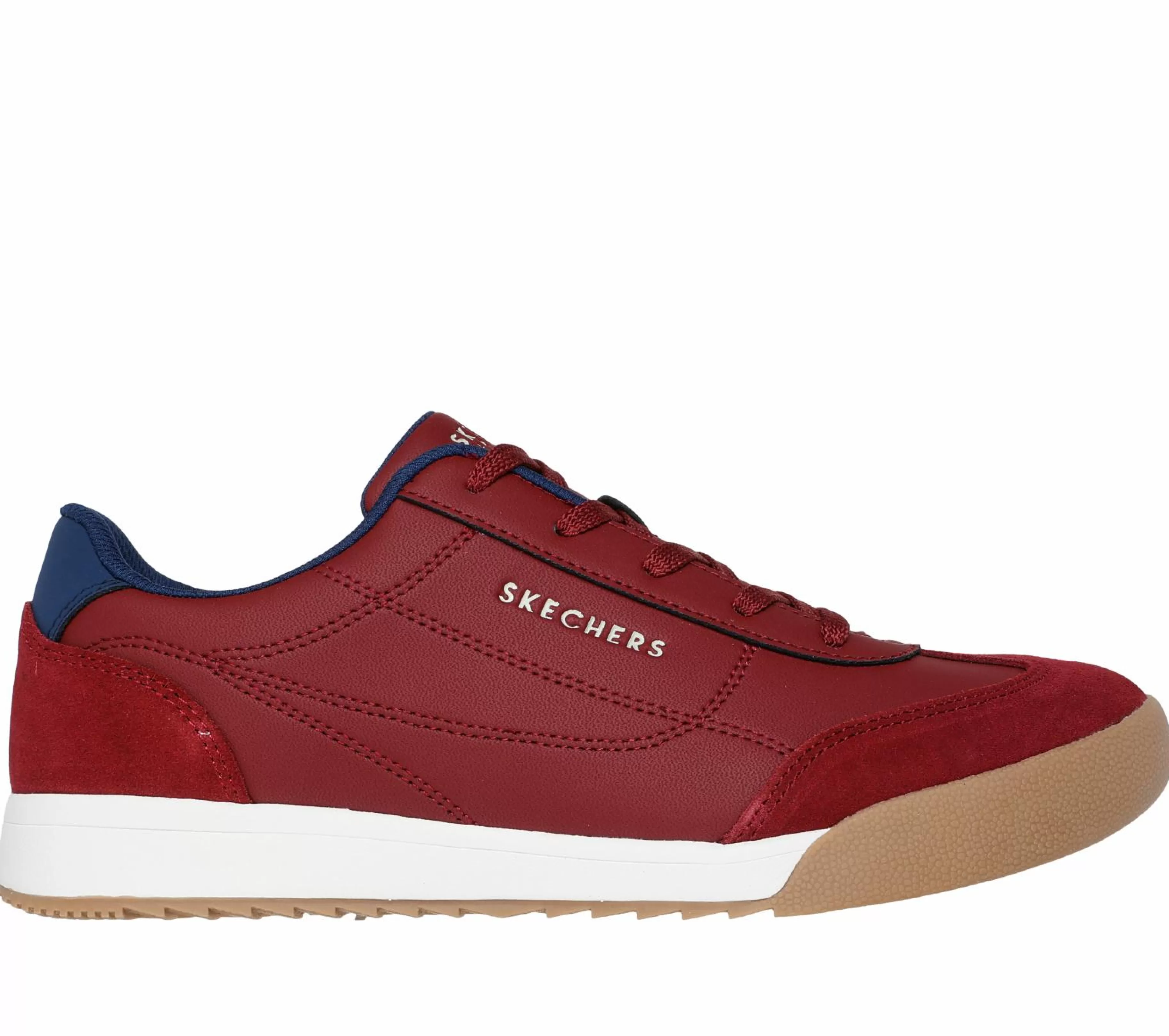 Sapatos Com Atacadores | Sapatilhas Casuais | SKECHERS Zinger - Ultimate Classic BORDÔ